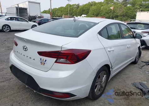 2019 Hyundai Elantra Sel из США, поврежденный, VIN 5NPD84LF7KH423018